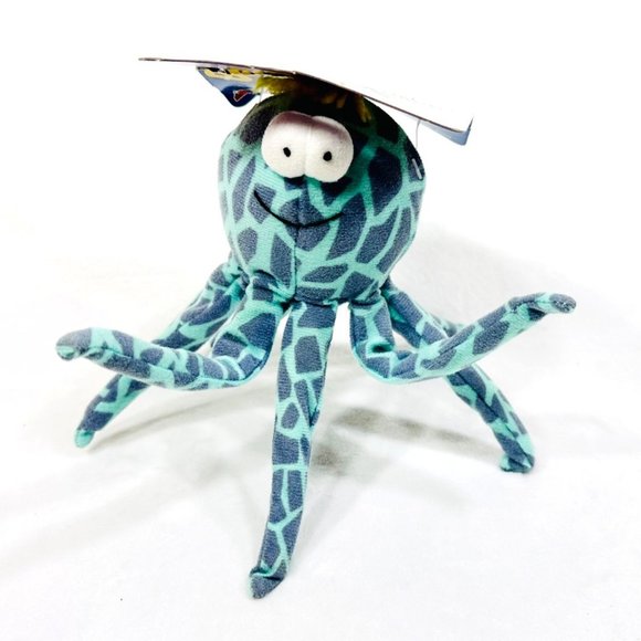 Vintage 1996 Toy Concepts Bend & Pose Stuffed Octopus Toy - NWT - Picture 2 of 9